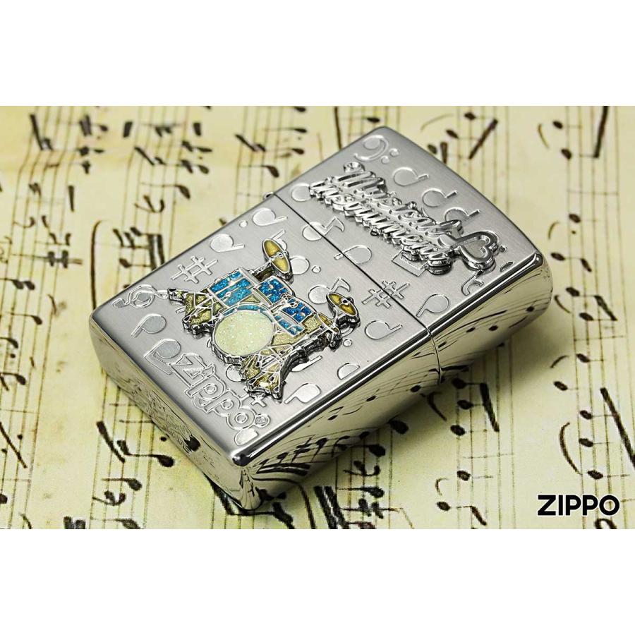 Zippo ジッポライター Musical instrumet 楽器 WNS-ドラム メール便可