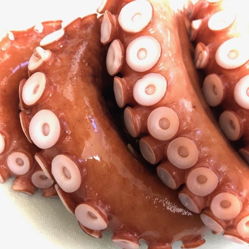 蒸し水たこ 10kg (1足200g前後)北海だこ 刺身・おつまみ・サラダ・カルパッチョにお使いいただけます