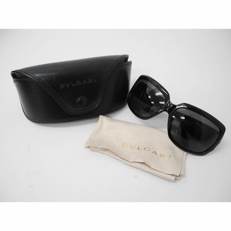 ブランド》BVLGARI ブルガリ 8024 サングラス ブラック/黒 ケース付き 