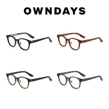 OWNDAYS John Dillinger系列 威靈頓款膠框光學眼鏡(JD2055N-4S)