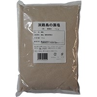  淡路島の藻塩(茶) 1KG 常温