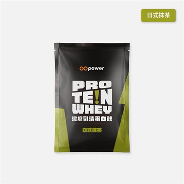 GOPOWER 果果能量 濃縮乳清蛋白-日式抹茶 35g (GOP005)