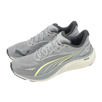 慢跑鞋 Electrify Nitro 4 男鞋 灰 黃 氮氣中底 運動鞋 310789-14
