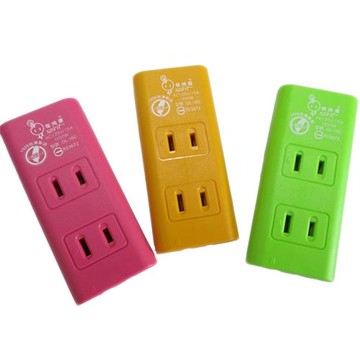 台灣製~電精靈 電源節能環保分接器/插座  DL-16C  (2入隨機出貨)