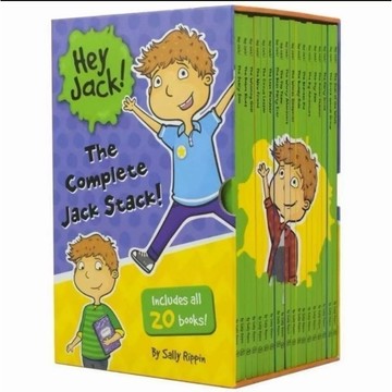 【查德書境】Hey Jack 嗨傑克 The Complete Jack Stack 英文20冊週年版 親子共讀章節書