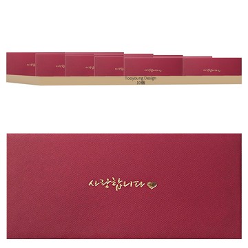 Tooyoung Design 訊息零用錢信封  愛  10個裝