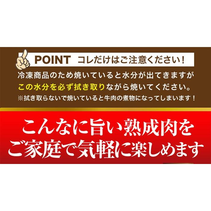 牛肩ロース熟成肉1ポンドステーキ(450g） 牛肉 ステーキ BBQ 特大 熟成 肩ロース ごちそう お祝い 簡単 便利 食材 冷凍商品