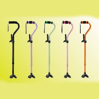 富士康 時尚不倒拐+起身把手 顏色隨機 (單只)【杏一】