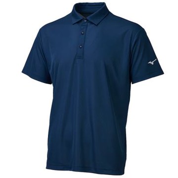 MIZUNO 美津濃 短袖上衣 男 POLO衫 吸濕排汗 藍 32TAC10214