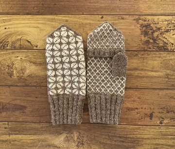 拉脫維亞傳統圖案蓋手套咖啡廳