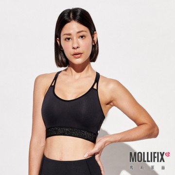 Mollifix瑪莉菲絲 3D防震高強度運動內衣 (輕奢黑)