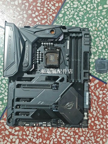 華碩ROG MAXIMUS X FORMULA Z370 主板 CPU溫度顯示遊戲硬體��效能【三和電腦配件店】