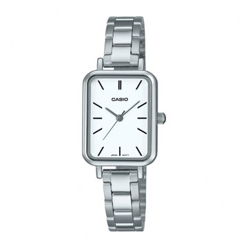 CASIO卡西歐 氣質方形指針錶/LTP-V009D-7E