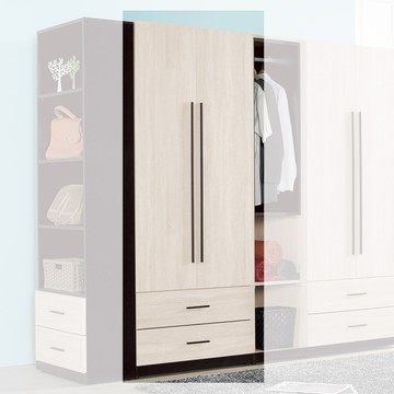 【H&D東稻家居】2.7尺衣櫃/收納衣櫃/置物衣櫃(TJS1-03844)