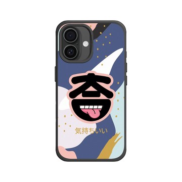 iPhone 16 SolidX 黑 - KID - (気持ちがいい) 吐舌款