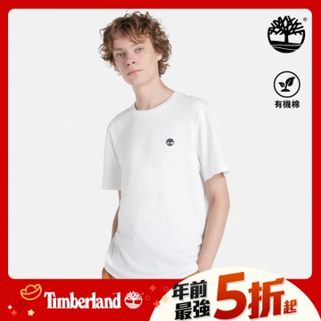 Timberland官方旗艦 女款黑色休閒短袖T恤|A6AZP001