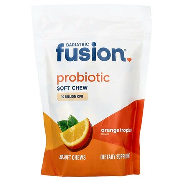 Bariatric Fusion, 益生菌軟咀嚼片，熱帶香橙味，60 片軟咀嚼片
