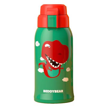 BEDDYBEAR 杯具熊 3D浮雕兒童保溫杯  600ml  1個  紅色