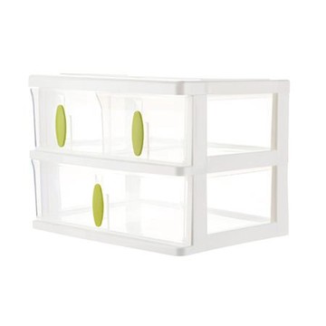 KEYWAY清靜居家收納盒3格W-3/6個/組