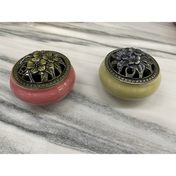 現貨供應 弘喧 送防火棉 冰裂陶瓷 香爐 薰香爐 青瓷 塔香爐  送無黏香 越南 沉香 芽莊 惠安 水沉 香粉 焚香爐