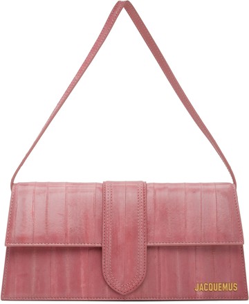 JACQUEMUS 粉色 La Casa 系列 Le Bambino Long 单肩包