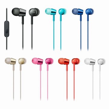 SONY 手機用密閉耳道式耳麥MDR-EX155AP送收納包