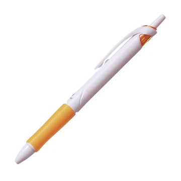 百樂PILOT Acroball輕油筆/BAB-15FW-OL/白桿橘/藍芯/0.7mm