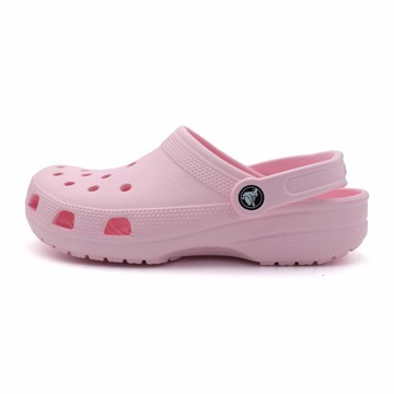 【全館滿額折】  Crocs 卡駱馳 粉色 經典 休閒 洞洞鞋 涼拖鞋 女款 B5999【新竹皇家10001-6ZW】