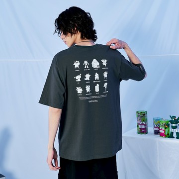 CACO-小新玩具聯盟口袋短T(二色)-男女共穿【J1SC304】