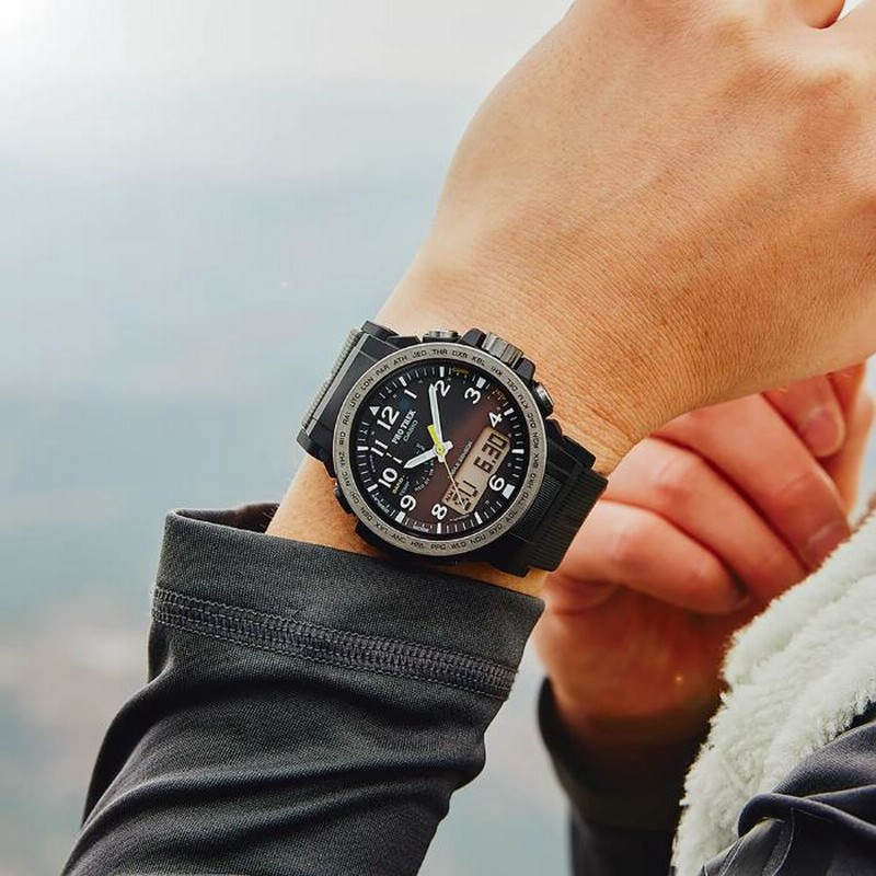 PRO TERK プロトレック カシオ CASIO ソーラー電波 アナデジ