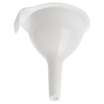 FOX RUN 窄口漏斗 S  1個  白色