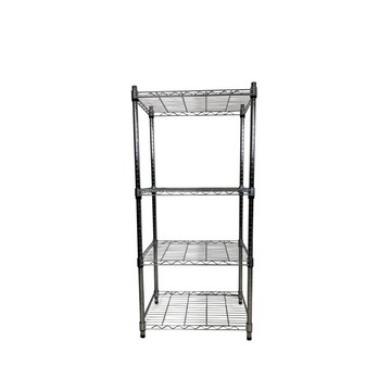 Top queen 【Top queen】45 x 60 x 120 cm 四層鐵力士鍍鉻萬用收納架