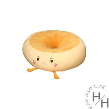 【聖誕交換禮物】麵包坐墊抱枕玩具_4款任選 38cm