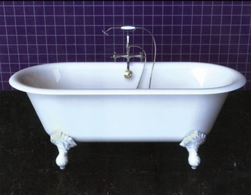 【麗室衛浴】BATHTUB WORLD 高級獨立式鑄鐵浴缸 H-525 1700*780*479mm