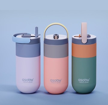 加拿大ASOBU 887ML 新款粉色ORBIT系列保溫保冷12小時隨身時尚水