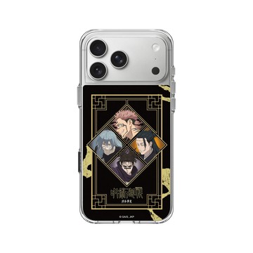 iPhone 17 Pro Max Clear Case（相機按鈕） 透明 - Jujutsu Kaisen 咒術迴戰 S2 - 澀谷事變戰鬥系列-咒靈組合