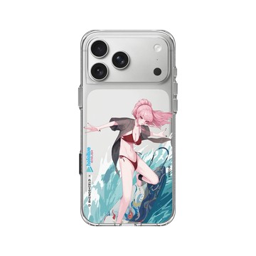 iPhone 17 Pro Max Clear Case（相機按鈕） 透明 - 森美聲 Mori Calliope - 好嗨森！