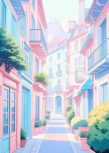 ねこのこ 與你重疊的風景〜寧靜的街景