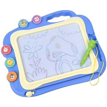 oz 玩具宇宙磁鐵素描板 藍色 1個 35.5*3.3*28.5cm