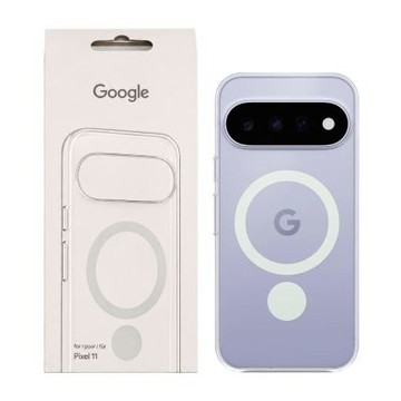 Google 原廠 Pixel 11 Pixelsnap 透明磁吸保護殼 (台灣公司貨)