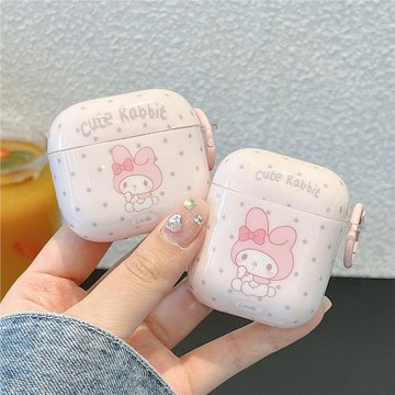 潮流新品IMD系列可愛美樂蒂耳機套適用AirPods1/2/3/4代保護套