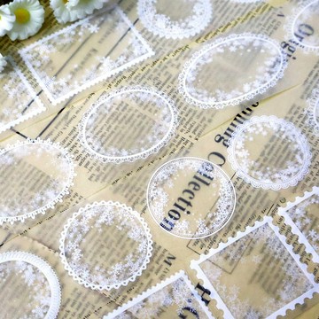 冰雪框框 閃砂紙膠帶 5m 卷