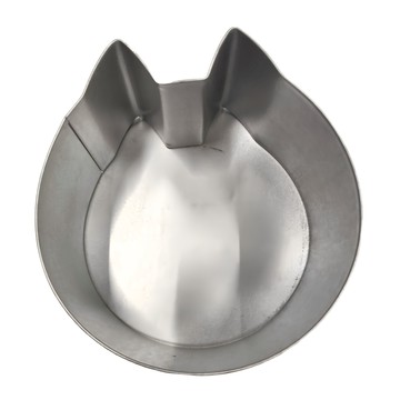 KAI 貝印 小廚師麵包模 DL-7222 貓 386g  15.1 x 15.1 x 9.5cm  1個