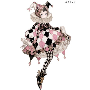 【6 月新品】07-133-0224 人物貼紙 馬戲團風格