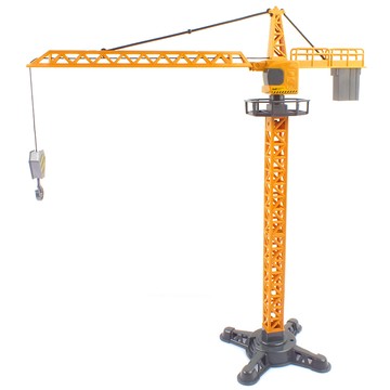 複製品 1:55 壓鑄塔式起重機模型套組  1組  混色