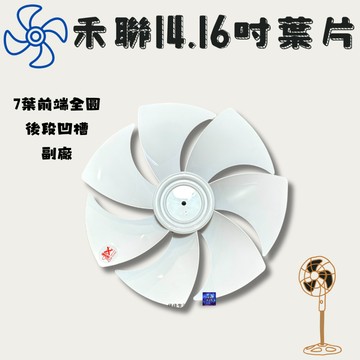 禾聯 HERAN副廠扇葉禾聯 14吋 7扇葉 14吋DC直流變頻扇葉 DC扇葉 風扇葉片 風扇扇葉家用風葉 家用風葉