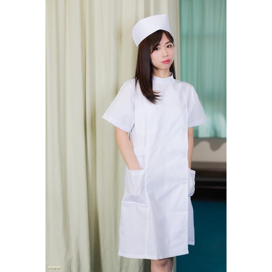 ナース服 コスプレ キャップ付きセット 看護師 本物制服 ホワイト 通販 LINEポイント最大0.5%GET LINEショッピング