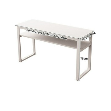 培訓長條桌會議辦公桌椅學習桌教育機構培訓桌學生課桌椅雙層[DD030109]