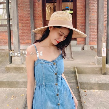 「拉兒小舖」台灣現貨-韓版 爵士帽 大草帽 英倫紳士帽 挺版 英倫風 麥梗 大帽沿