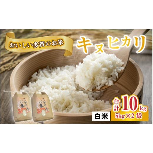 ふるさと納税 滋賀県 多賀町 キヌヒカリ10kg（5kg × 2袋） おいしい多賀のお米 [B-00401]